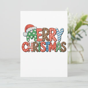 Feliz Navidad Retro Femenino Festivo Xmas Vacacion