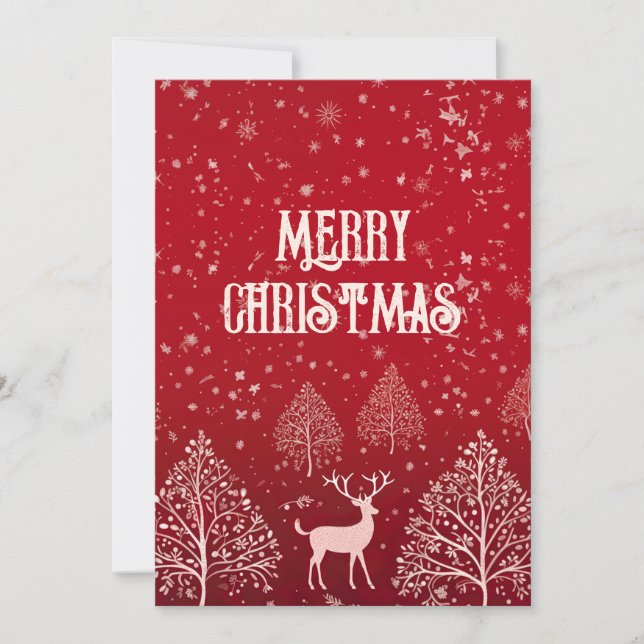 Feliz Navidad Rojo (Anverso)