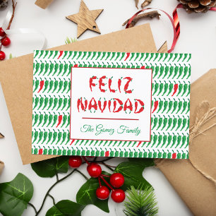Feliz Navidad rojo Chile