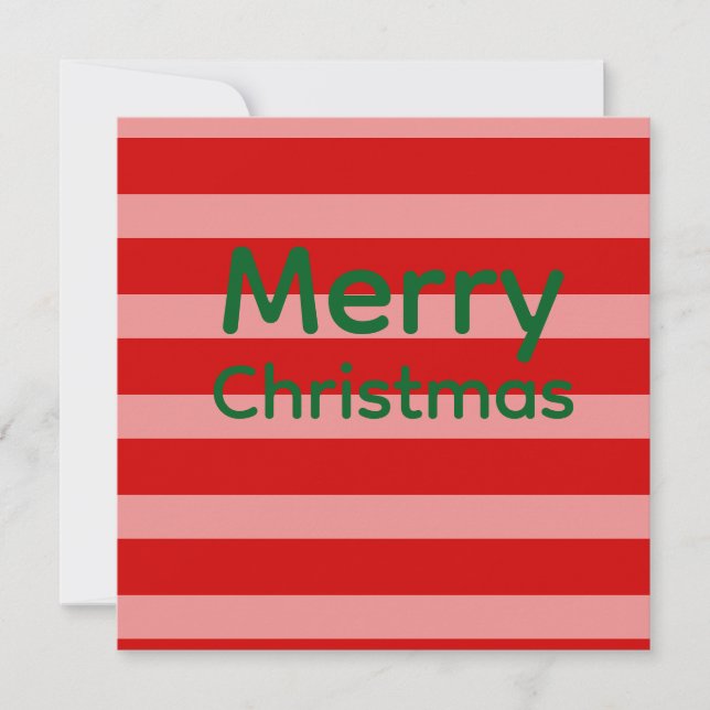 Feliz Navidad Rosa Rojo Verde (Anverso)