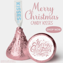 Feliz Navidad Rosa y Blanco
