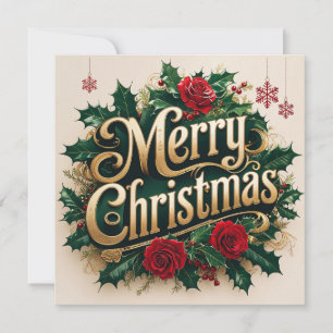 Feliz Navidad Roses rojos y Berries