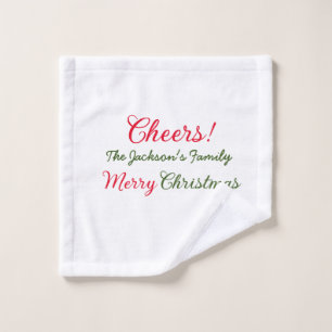 feliz navidad saludos agregar nombre de familia te