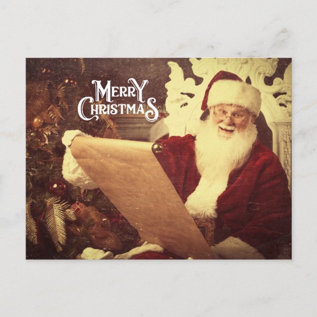 Feliz Navidad Santa Antiguo  (Anverso)