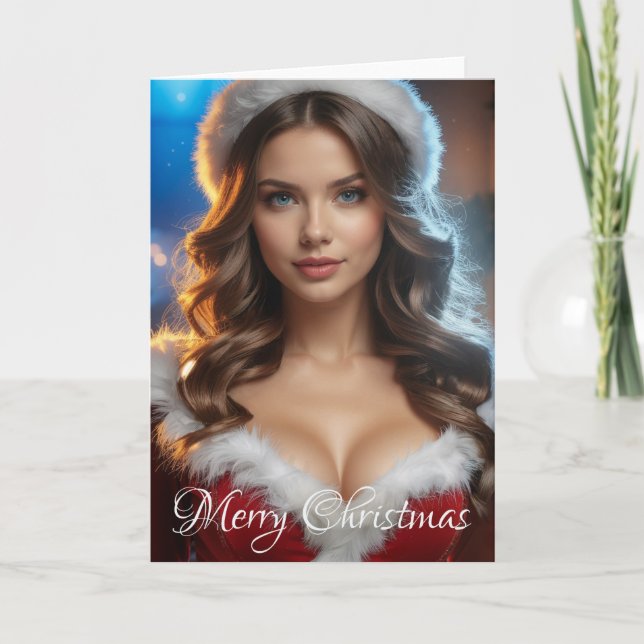 Feliz Navidad Santa Chica (Anverso)