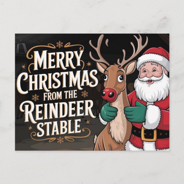 Feliz Navidad santa claus (Anverso)