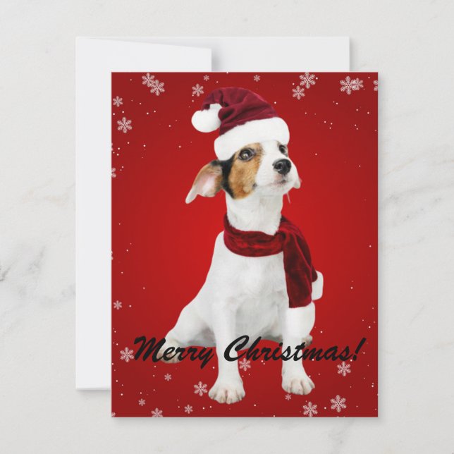 Feliz Navidad Santa Dog (Anverso)