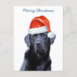 Feliz Navidad Santa Dog Labrador