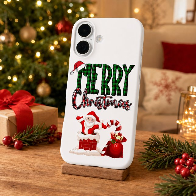 Feliz Navidad Santa Funda para iPhone 16 (Subido por el creador)