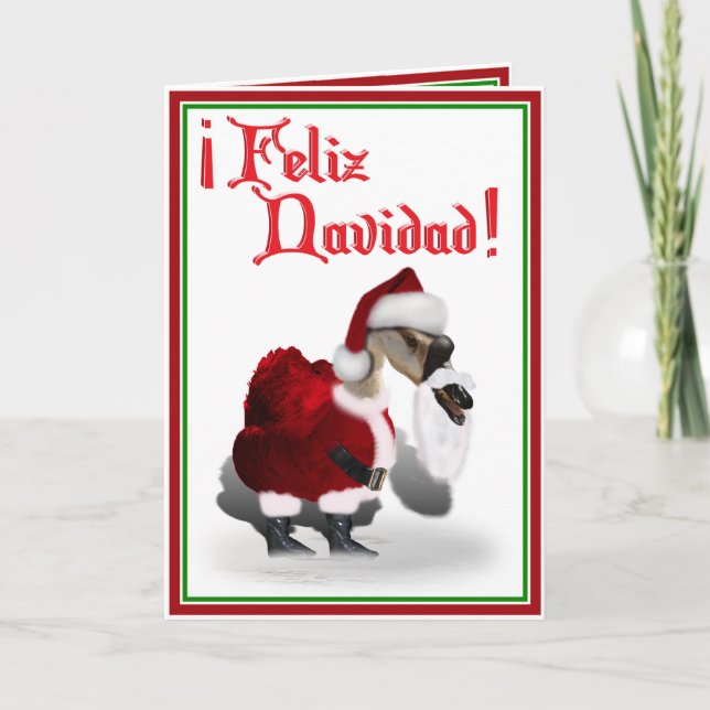 Feliz Navidad - Santa Goose (Anverso)