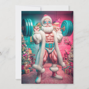 Feliz Navidad Santa Levanta Más que Regalos