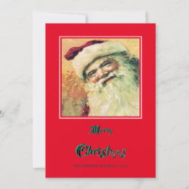 Feliz Navidad Santa Merry - Rojo