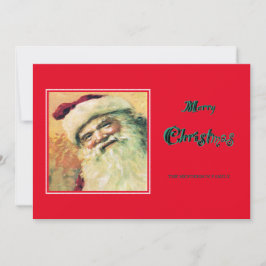 Feliz Navidad Santa Merry - Rojo