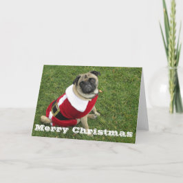 Feliz Navidad Santa Pug