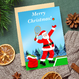 Feliz Navidad Santa Tenis
