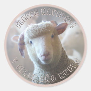 Feliz Navidad: Sello para sobres de Navidades de o