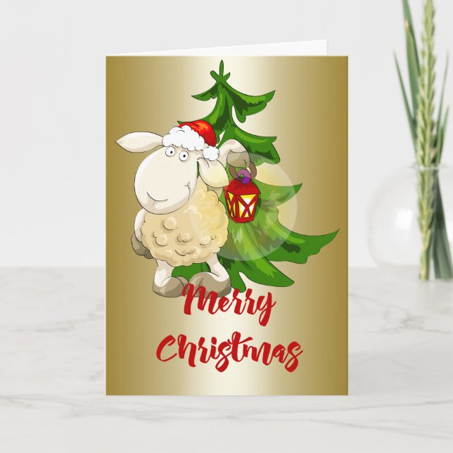 Feliz Navidad Sheep (Anverso)
