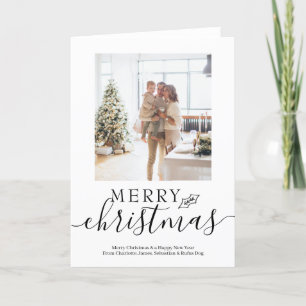 Feliz Navidad Simple Elegante Personalizado