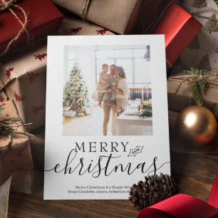Feliz Navidad Simple Elegante Personalizado
