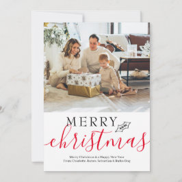 Feliz Navidad Simple Elegante Personalizado