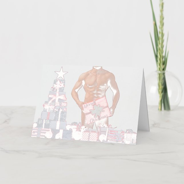 Feliz Navidad SlipperyJoe regalo de plata blanca r (Anverso)