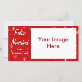 Feliz Navidad Snowflakes