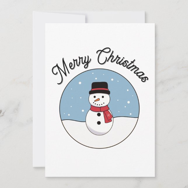Feliz Navidad Snowman (Anverso)