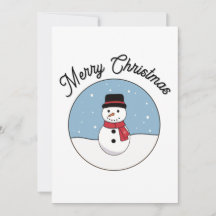 Feliz Navidad Snowman