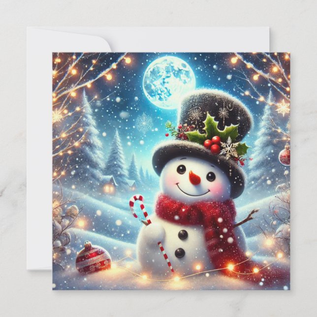 Feliz Navidad Snowman (Anverso)