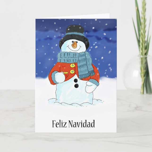 Feliz Navidad Snowman Season (Anverso)