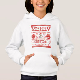 Feliz navidad Snowman suéter dulce Hoodie