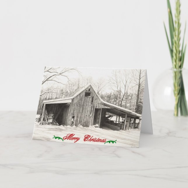 Feliz Navidad Snowowen Barn (Anverso)
