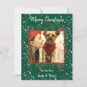 Feliz Navidad Snowowley Wreath Personalizado Famil