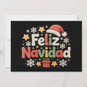 Feliz Navidad Spanish Mexican Merry Christmas Xmas