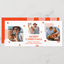 Feliz Navidad Sr. y Sra. 3 Collage de fotos Modern