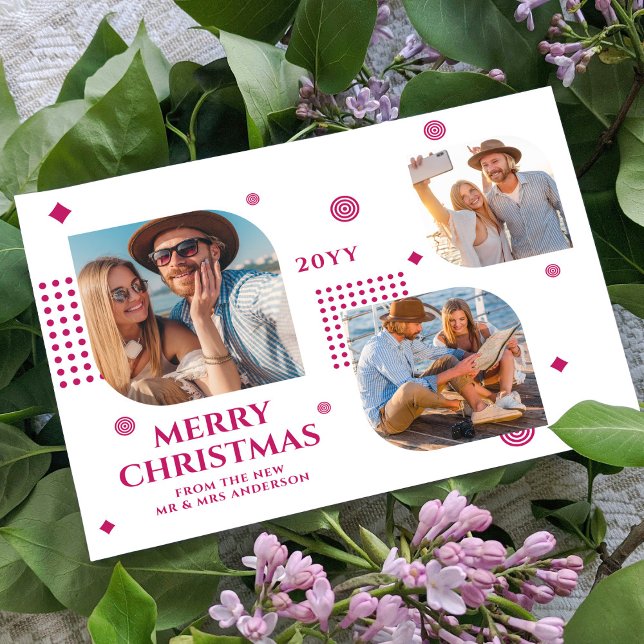 Feliz Navidad Sr. y Sra. 3 Collage de fotos Modern (Subido por el creador)
