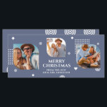 Feliz Navidad Sr. y Sra. 3 Collage de fotos Modern<br><div class="desc">Feliz Navidad El Sr. y la Sra. 3 Collage de fotos Trendy Modern Navidades Cards presenta un collage de fotos de tres de tus fotos favoritas con el texto "Feliz Navidad desde el nuevo Sr. & Mrs." en un elegante guión blanco. Personalice editando el texto en los cuadros de texto...</div>