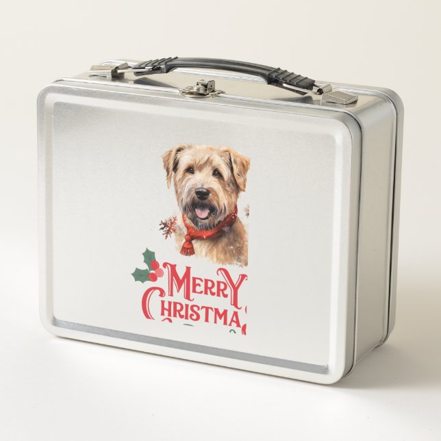 Feliz Navidad Staffordshire Bull Terrier (Anverso)