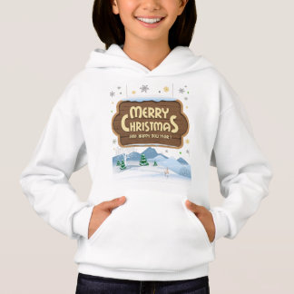 "Feliz Navidad" Sudadera con Capucha