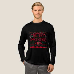 Feliz Navidad suéter feo Manga Larga