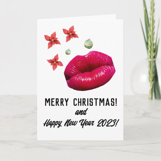 Feliz Navidad! Tarjeta (Anverso)