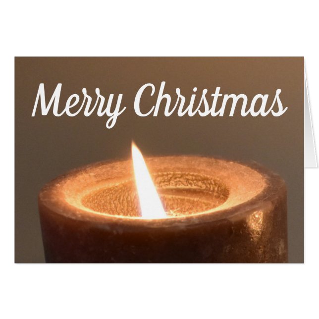 Feliz Navidad, tarjeta (Anverso (Horizontal))