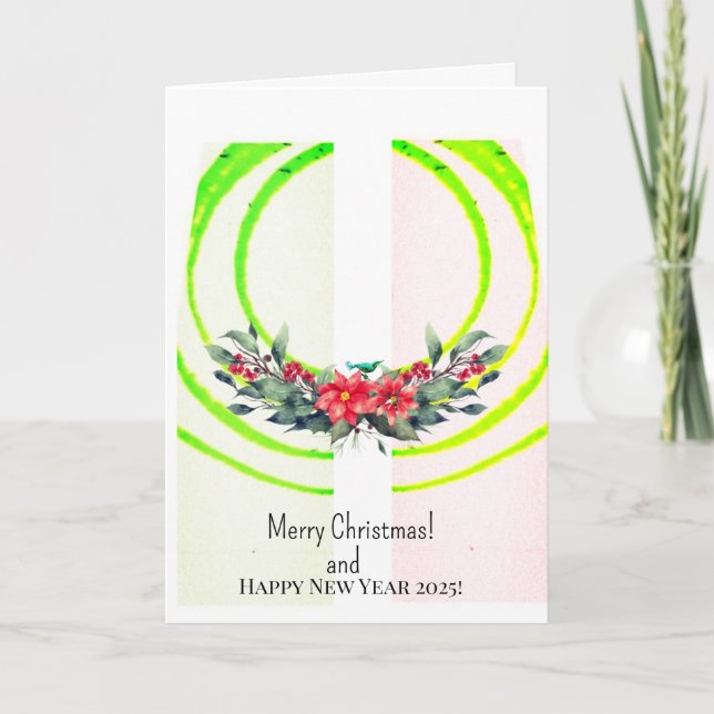 Feliz Navidad! Tarjeta (Anverso)