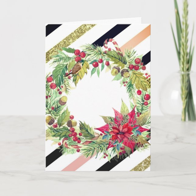 Feliz Navidad! Tarjeta (Anverso)