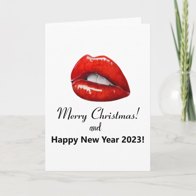 Feliz Navidad! Tarjeta (Anverso)