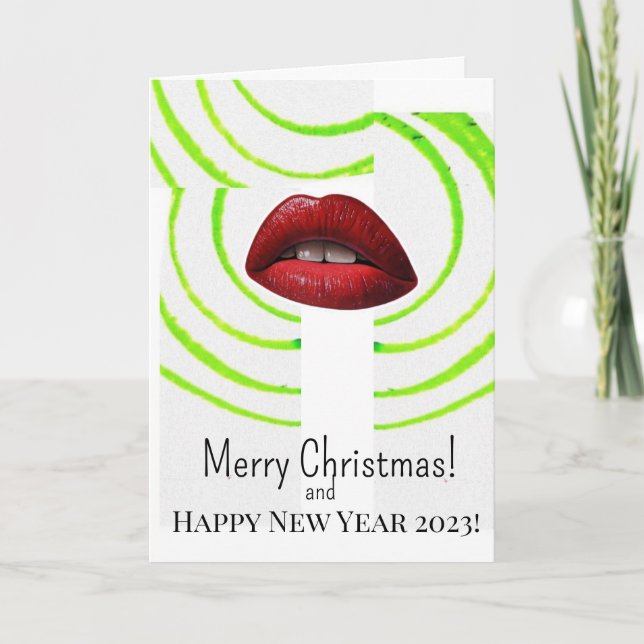 Feliz Navidad! Tarjeta (Anverso)
