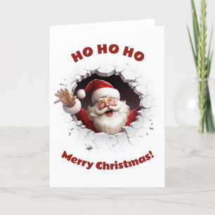 Feliz Navidad - Tarjeta de felicitación doblada