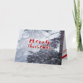 Feliz Navidad | Tarjeta de felicitación por foto