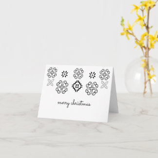 FELIZ NAVIDAD | Tarjeta de inspiración hmong