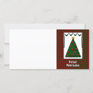 Feliz Navidad - tarjeta de la foto